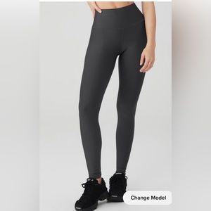 ALO YOGA NWT High Waist Airlift Leggings - Anthracite - Small